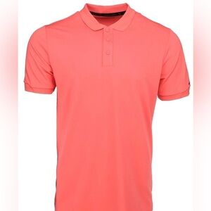 New Men’s Puma Porsche Design Rare Polo Shirt Size Peach Golf